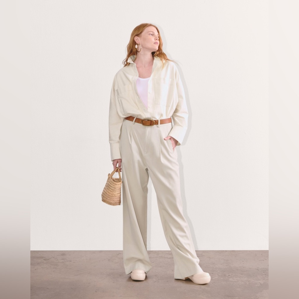 EverlaneTrousers Draper Pleated  XXL